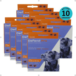 Imagem do produto Kit 10 Defend Pro Cães 21 A 40Kg Biovet