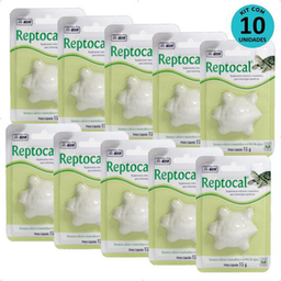 Imagem do produto Kit 10 Suplemento Alcon Reptocal 15G