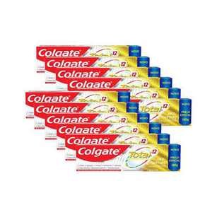 Imagem do produto Kit 12 Creme Dental Colgate Total 12 Antitártaro 180G