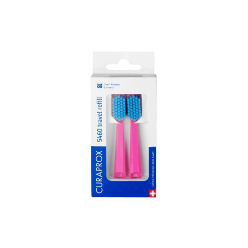 Imagem do produto Kit 2 Escovas Cs 5460 Travel Set Refil Duo Pack Curaprox