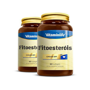 Kit 2 Fitoesteróis Vitaminlife 60 Cápsulas