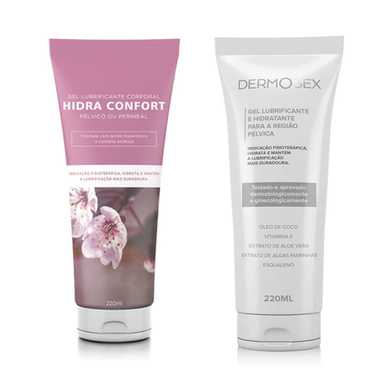 Imagem do produto Kit 2 Hidratante Intimo Feminino Ativos Gel Ácido Hialurônico E Óleo De Coco A Sos