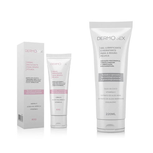 Imagem do produto Kit 2 Hidratante Intimo Feminino Interno E Externo Dermosex