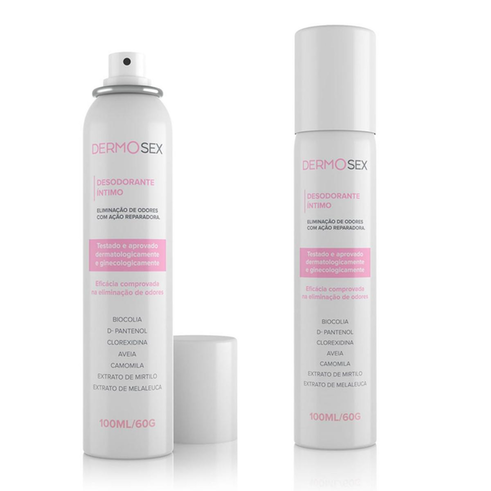 Imagem do produto Kit 2 Perfume Intimo Feminino Desodorante Anti Foliculite Dermosex