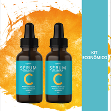 Kit 2 Sérum Vitamina C Rostro Oilfree Antiidade Concentrado Lajeune