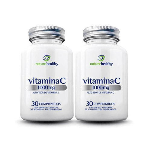Imagem do produto Kit 2 Vitamina C 1.000 Mg Com 30 Comprimidos Nature Healthy