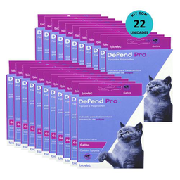 Kit 22 Defend Pro Gatos Biovet