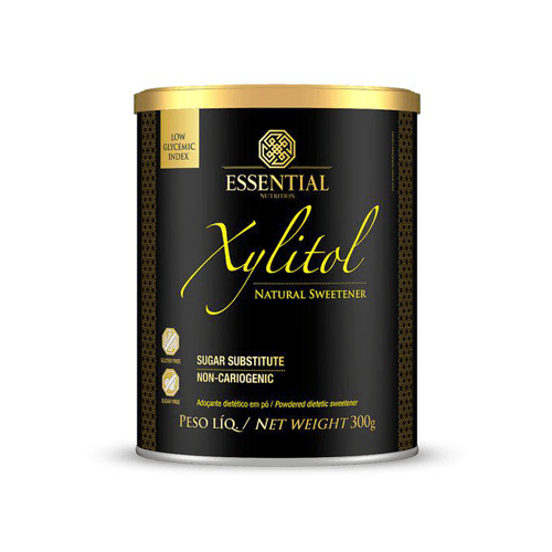 Kit 2X: Xylitol Adoçante Natural Essential Nutrition 300G