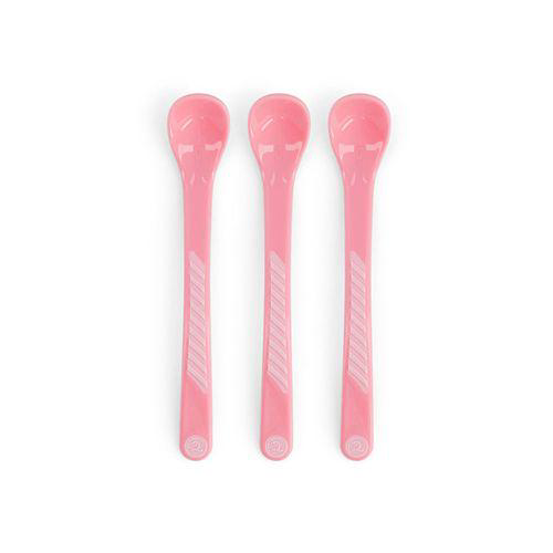 Kit 3 Colheres Rosa Twistshake