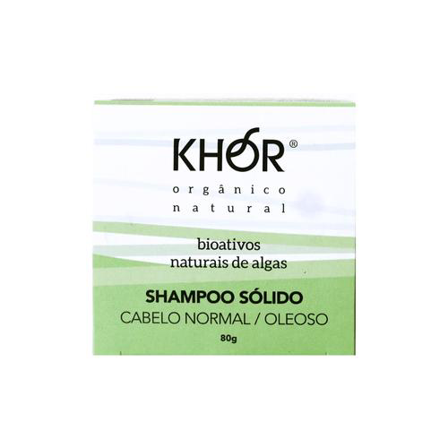 Kit 5 Shampoo Sólido Cabelos Normais E Oleosos 80G Khor Khor Cosmetics
