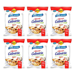 Imagem do produto Kit 6 Unid. Adoçante Culinaria Com Stevia Lowçucar 1Kg