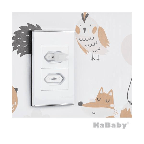 Imagem do produto Kit 8 Protetores De Tomada Kababy