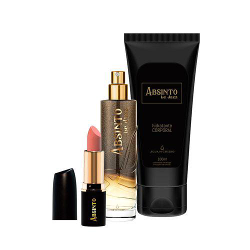 Imagem do produto Kit Absinto Le Jazz Shot 30Ml Com Hidratante E Batom