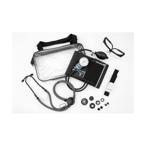 Kit Acadêmico Cinza Black P.a. Med
