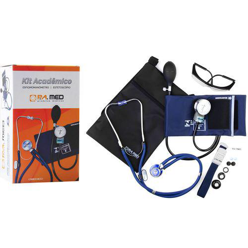 Kit Acadêmico P.a. Med Kpa256 Azul