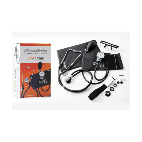 Kit Acadêmico Preto Kpa234 Pa Med