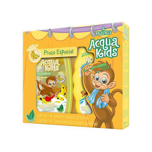 Kit Acqua Kids Shampoo 250Ml + Condicionador 250Ml Banana