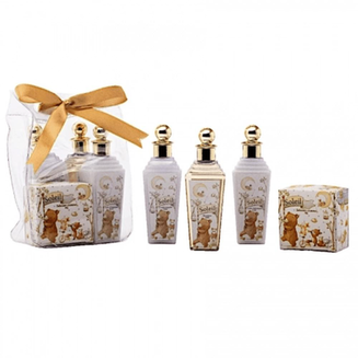 Kit Acqua Lounge Shampoo 64Ml+Condicionador 64Ml+Loção Hidratante 64Ml+Sabonete 60G Laço Soleil