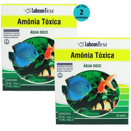 Kit Alcon Labcon Amônia Tóxica Água Doce C/ 2 Unidades