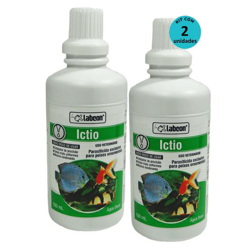 Imagem do produto Kit Alcon Labcon Ictio 100Ml Com 2 Unidades