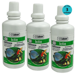Imagem do produto Kit Alcon Labcon Ictio 100Ml Com 3 Unidades