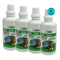 Imagem do produto Kit Alcon Labcon Ictio 100Ml Com 4 Unidades