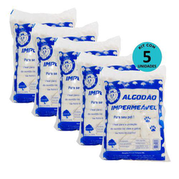 Kit Algodão Hidrófobo Impermeável Cotlín 500G Com 5 Unidades