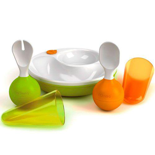 Imagem do produto Kit Alimentação Momma Com 1 Prato E 1 Colher E 1 Garfo