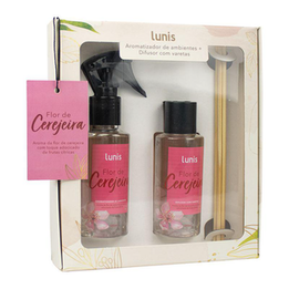 Imagem do produto Kit Aromatizador De Ambientes Lunis Flor De Cerejeira