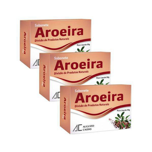 Imagem do produto Kit Augusto Caldas Sabonete Aroeira 80G 3 Unidades
