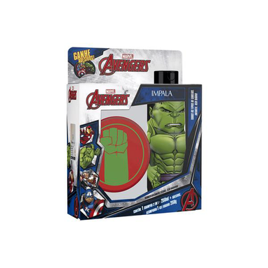 Kit Avengers Hulk Sh 2X1 250Ml+Gel 250Gr