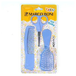 Kit Baby Com 3 Peças Azul 0613 Marco Boni