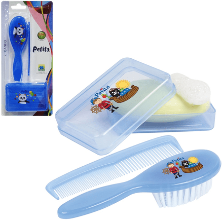 Kit Banho Color Plus Azul