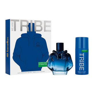 Kit Benetton Tribe Edt Perfume Masculino 90Ml E Desodorante 150Ml United Colors Of Benetton