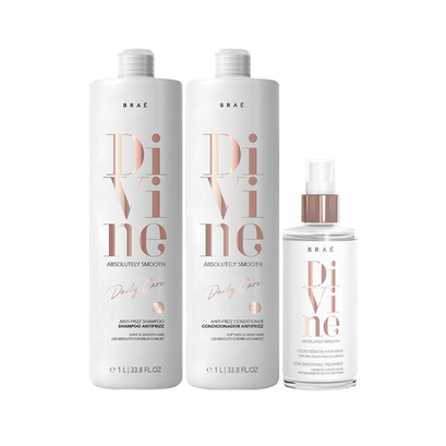Kit Braé Divine Sshampoo E Condicionador E Máscara