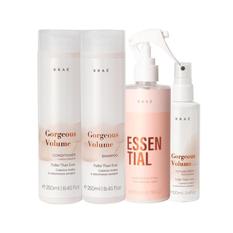 Imagem do produto Kit Braé Gorgeous Volume Shampoo E Condicionador E Spray Texturizador E Fluido