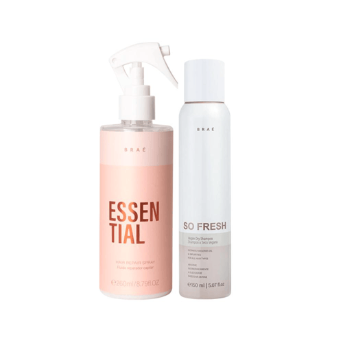 Imagem do produto Kit Braé Shampoo À Seco So Fresh E Fluido Essential