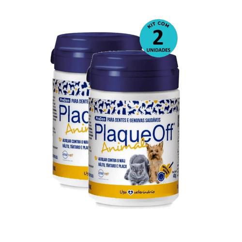 Imagem do produto Kit C/ 2 Proden Plaque Off P/ Cães E Gatos 40G Inovet