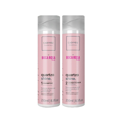 Imagem do produto Kit Cadiveu Essentials Boca Rosa Quartzo Shine S Shampoo E Condicionador