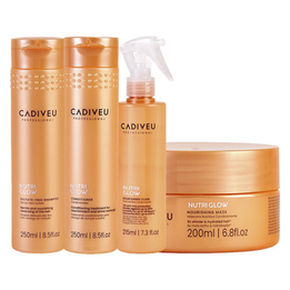 Imagem do produto Kit Cadiveu Nutri Glow Shampoo + Condicionador + Máscara De Nutrição + Leavein 215 Ml Cadiveu Professional