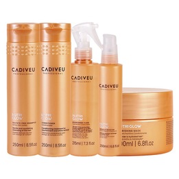 Imagem do produto Kit Cadiveu Nutri Glow Shampoo E Condicionador E Máscara De Nutrição E Leavein E Booster 200 Ml Cadiveu Professional
