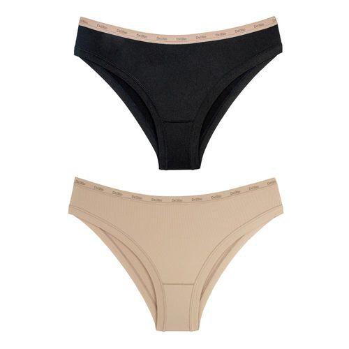 Imagem do produto Kit Calcinha Delrio Biquíni Deo Eco Sensitive Tamaho P 2 Pares