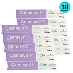 Imagem do produto Kit Calmisyn Tp König 30G P/ Cães E Gatos 10 Unidades