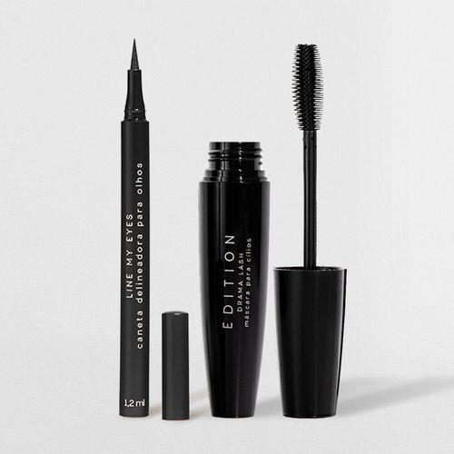 Imagem do produto Kit Caneta Delineadora + Máscara Para Cílios Drama Lash Océane Edition 2 Produtos