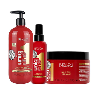 Imagem do produto Kit Capilar Revlon Uniq One All In One Sh E Másc E Leavein All In One Hair Tratament 150 Ml Revlon Professional