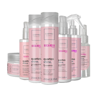 Imagem do produto Kit Cardiveu Essentials Quartzo Shine Home Care 7 Produtos Cadiveu