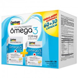 Kit Centrum Pronutrients Omega 3 Com 60 Comprimidos E 30 Comprimidos