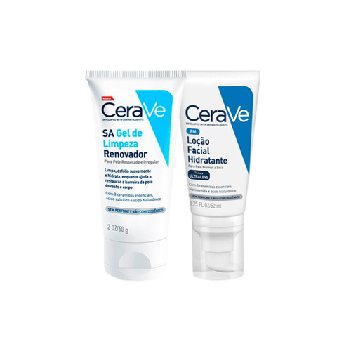 Imagem do produto Kit Cerave Facial Gel De Limpeza 60G E Loção Hidratante