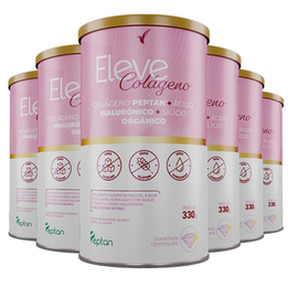 Imagem do produto Kit Colágeno Hidrolisado Peptan + Ácido Hialurônico 180 Dias Eleve Life