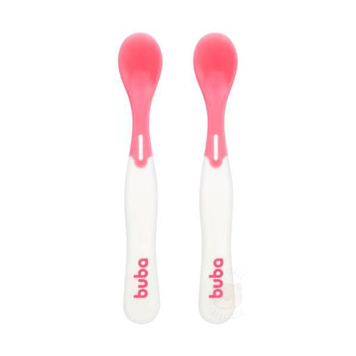 Kit Colheres Termossensíveis Girl 6M+ Buba